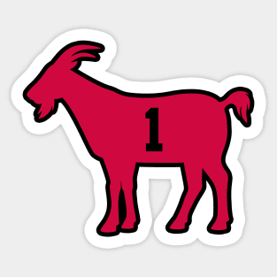 CHI GOAT - 1 - Black Sticker